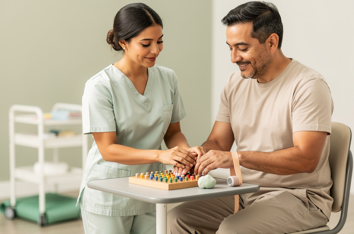 Terapia de mano en la rehabilitación neurológica